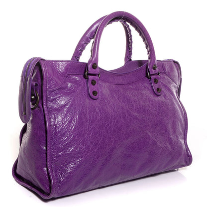 Balenciaga Agneau Classic Hardware City Ultraviolet 5 of 11