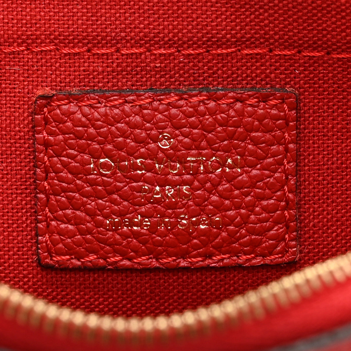 Monogram Pallas Clutch Cherry