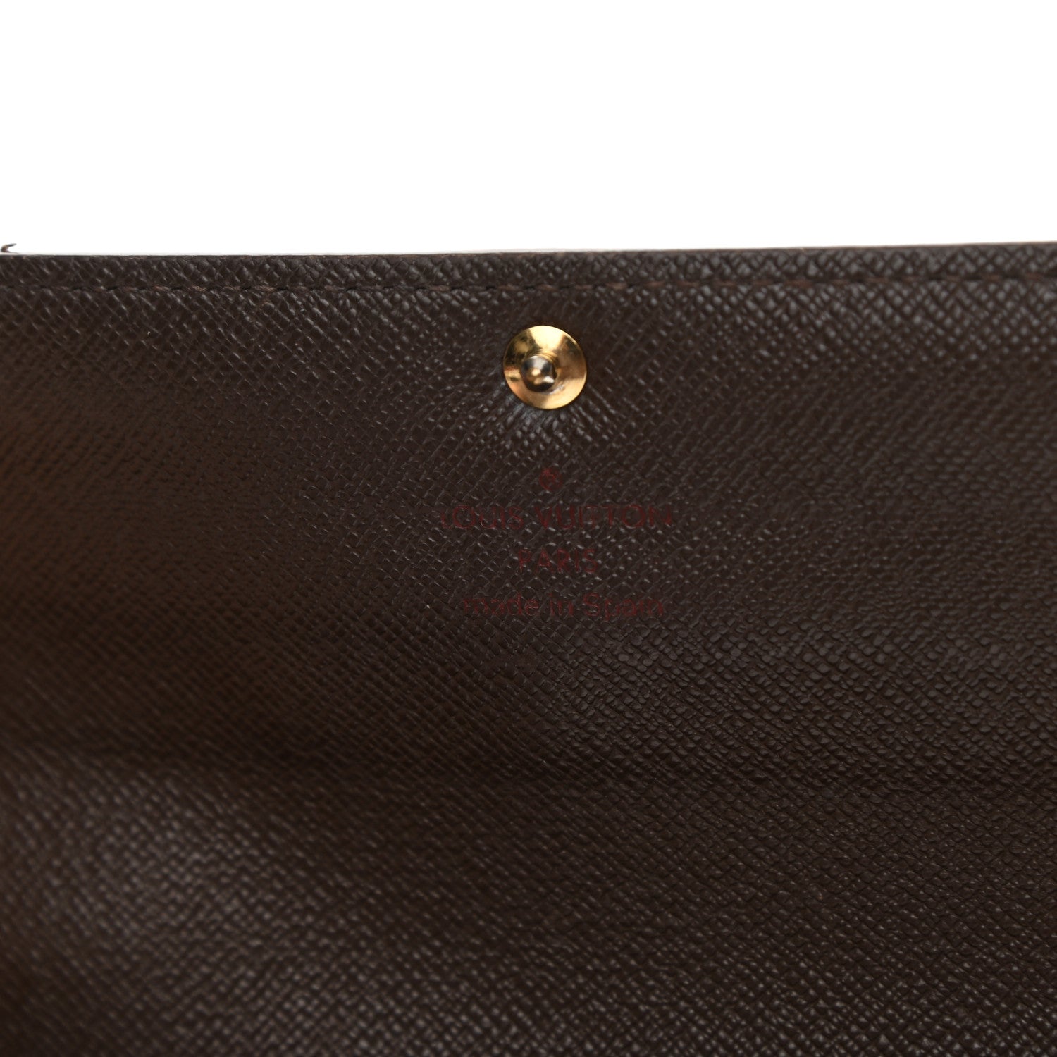 Louis Vuitton Damier Ebene Sarah Wallet 8 of 10