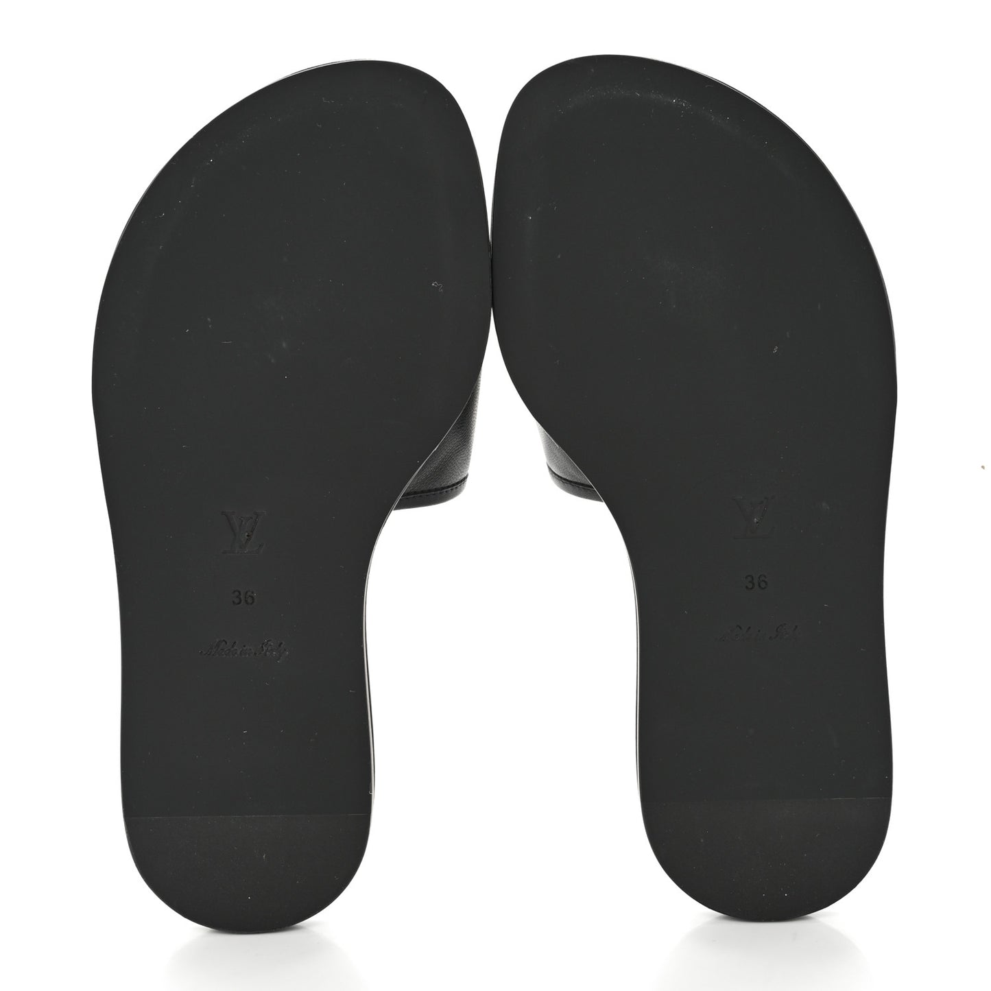 Lambskin Magnetic Flat Mule 36 Black