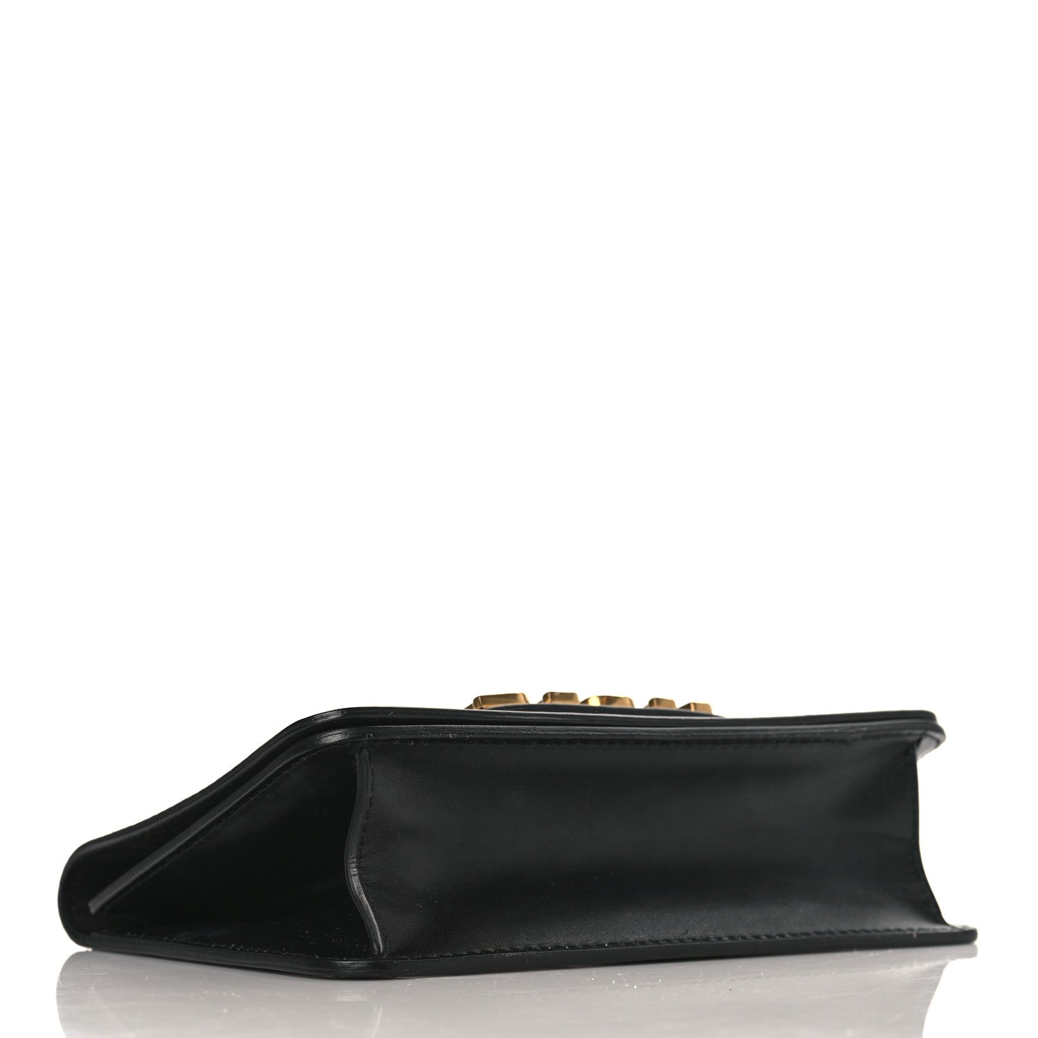 Christian Dior Smooth Calfskin Dio(r)evolution Flap Clutch Black 4 of 9