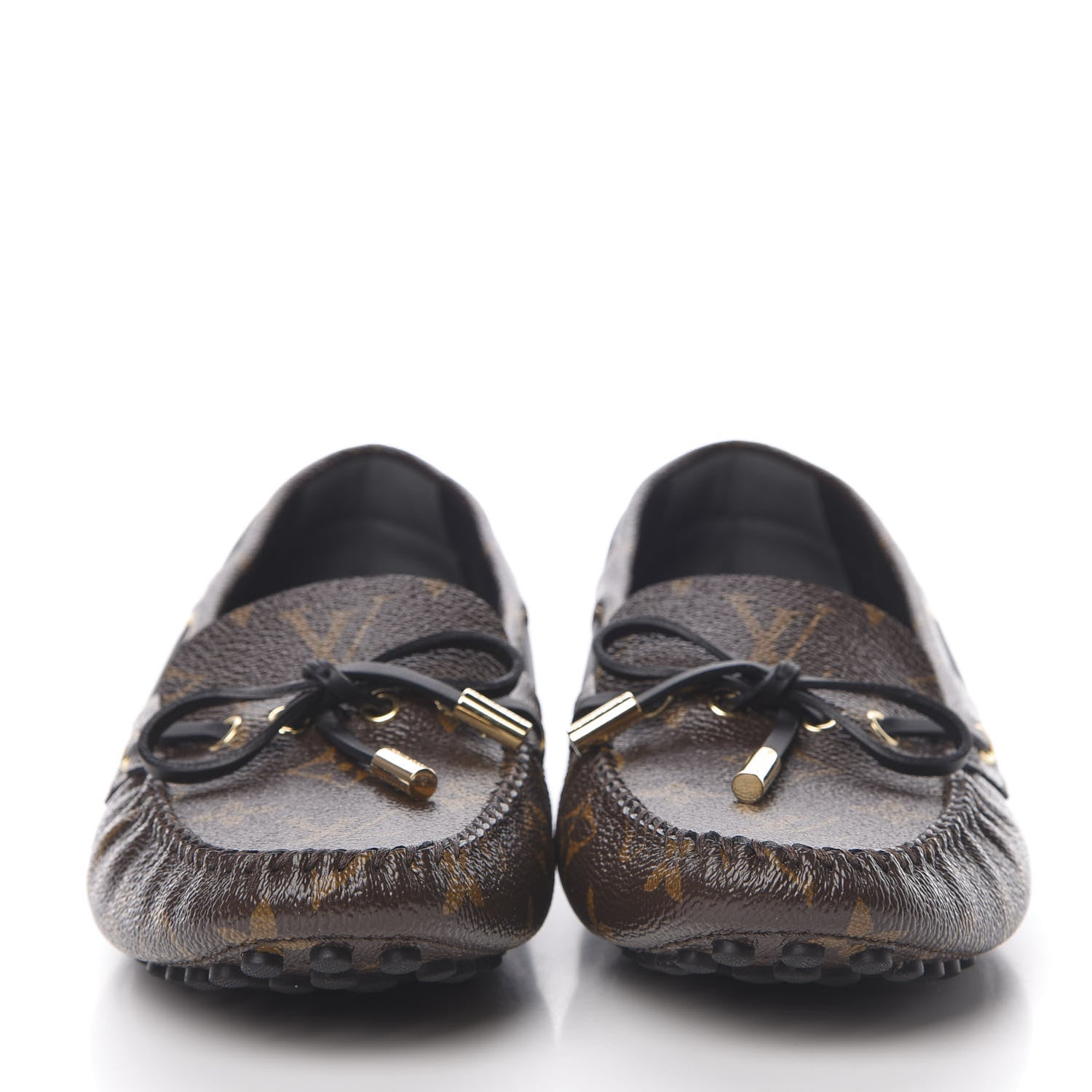 Louis Vuitton Patent Monogram Gloria Loafers 39 2 of 9