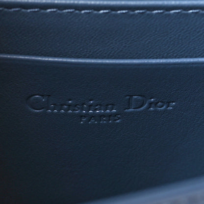 Christian Dior Patent Cannage Nano Lady Dior Pouch Denim 5 of 8
