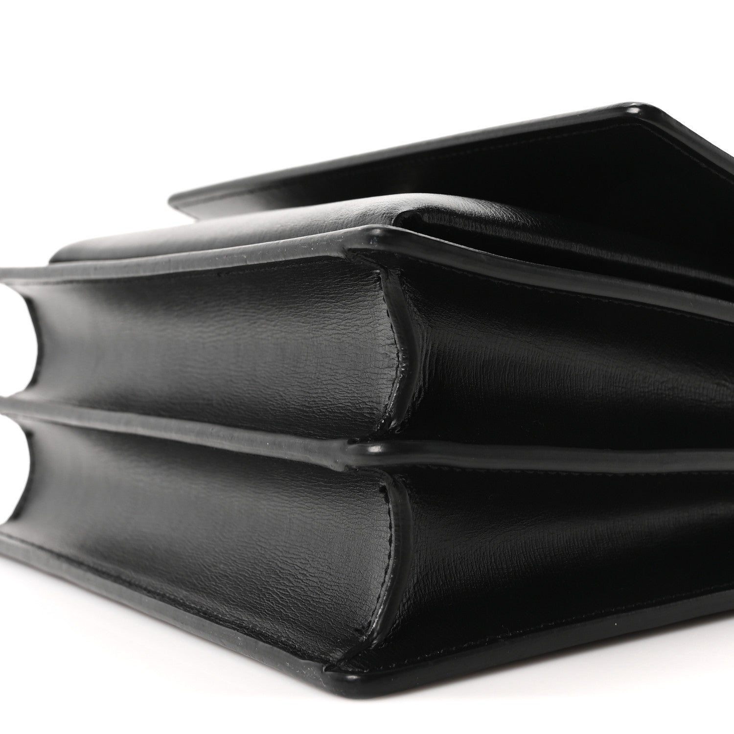 Saint Laurent Calfskin Medium Monogram Sunset Black 10 of 10
