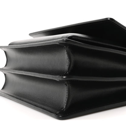 Saint Laurent Calfskin Medium Monogram Sunset Black 10 of 10