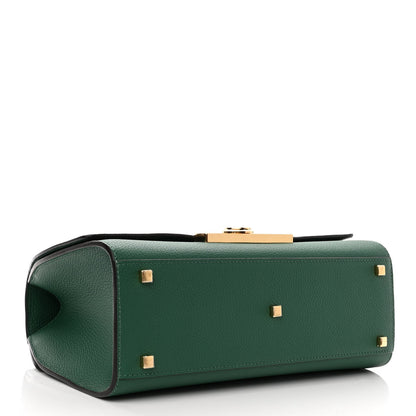 Moynat Taurillon Blush Rejane PM Emerald 4 of 9