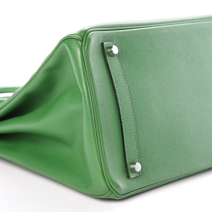 Hermes Epsom Birkin 35 Vert Bengale 7 of 35