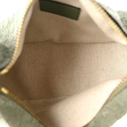 Gucci Suede GG Monogram Half Horsebit Mini Shoulder Bag Sage 5 of 10