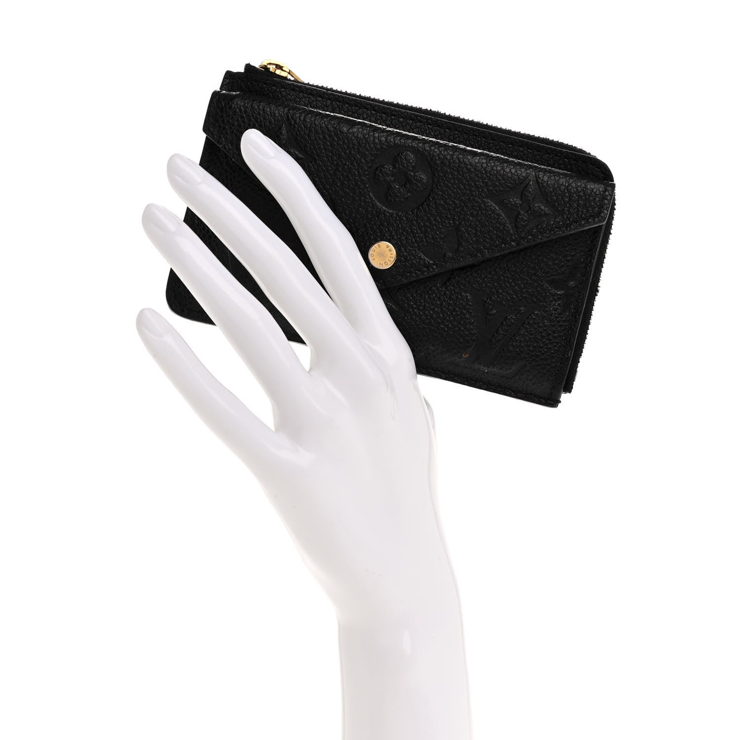 Louis Vuitton Empreinte Recto Verso Card Holder Black 2 of 15