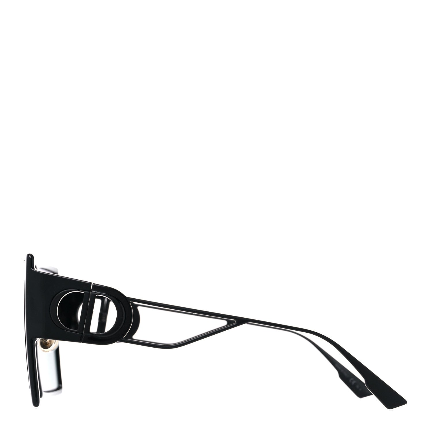 Christian Dior Square Injection Sunglasses Black Smoke 3 of 7