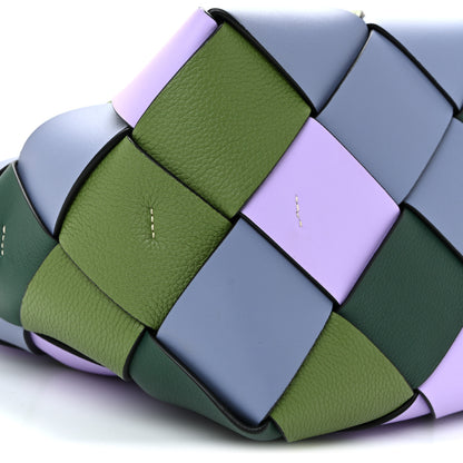 Loewe Calfskin Woven Small The Surplus Collection Basket Bag Multicolor 8 of 10