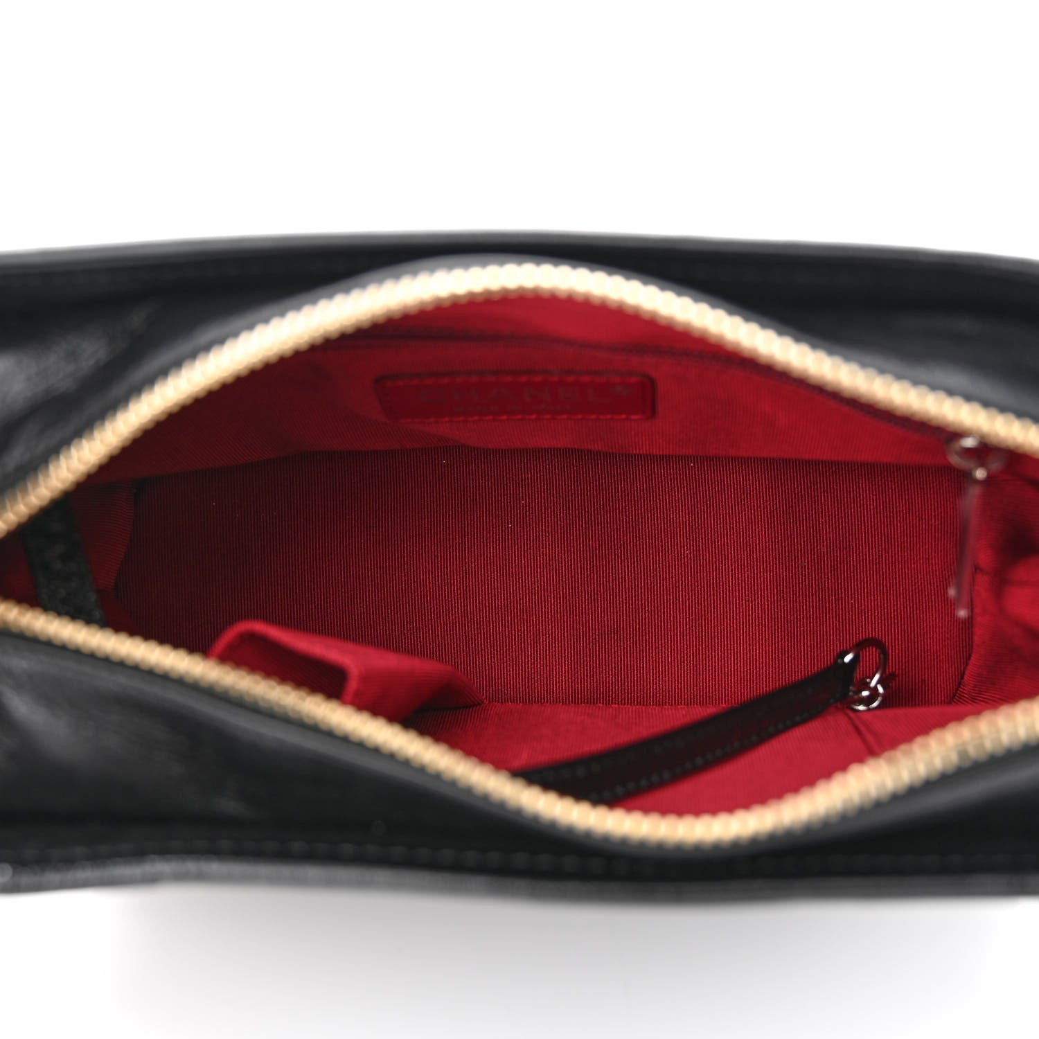 Chanel Aged Calfskin Quilted Small Gabrielle Hobo Black 5 of 10