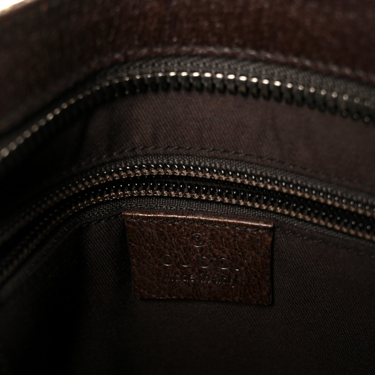 Gucci Monogram Flat Messenger Bag Dark Brown 6 of 11