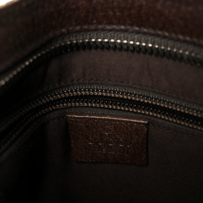 Gucci Monogram Flat Messenger Bag Dark Brown 6 of 11