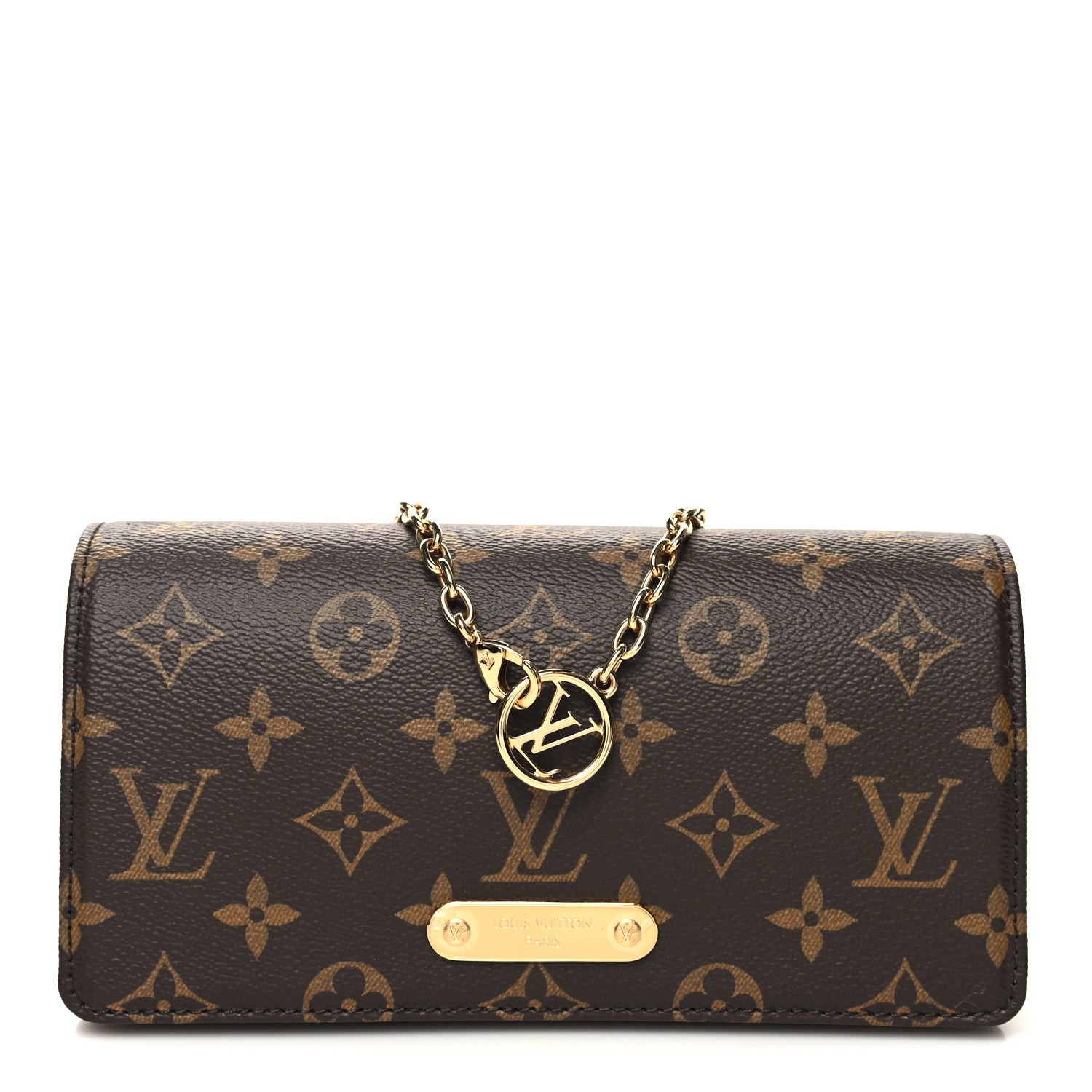 Louis Vuitton Monogram Lily Wallet On Chain 1 of 9
