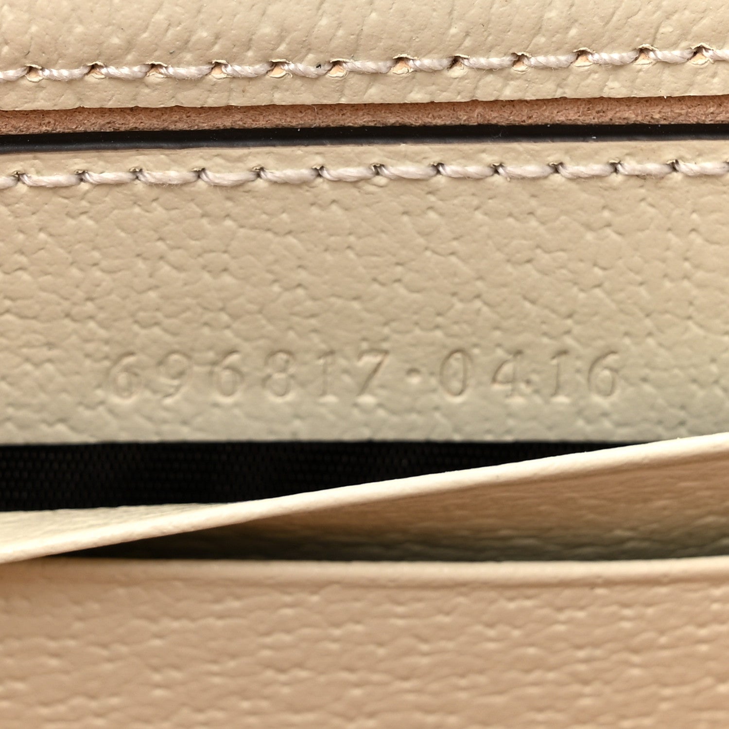 Gucci Textured Dollar Calfskin Mini Diana Chain Bag White 7 of 13