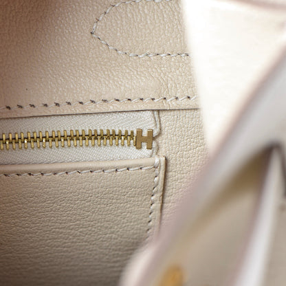 Hermes Epsom Birkin 30 Craie 22 of 37