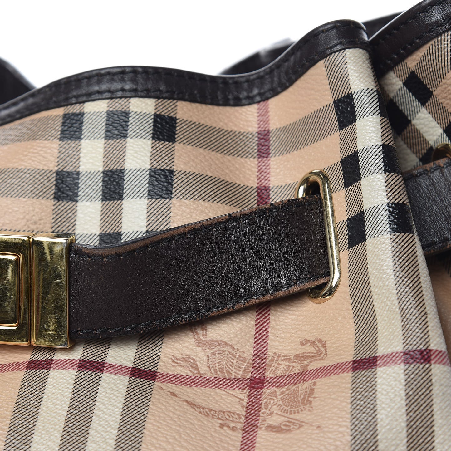 Haymarket Check Medium Willenmore Hobo Chocolate