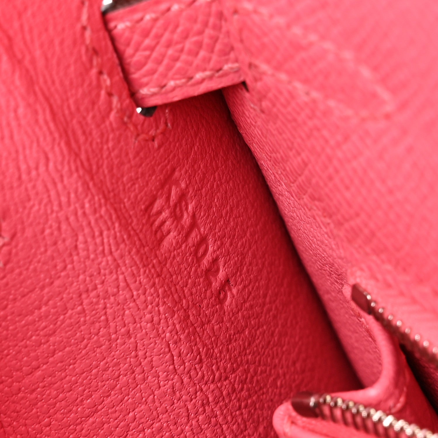 Hermes Epsom Kelly Sellier 25 Rose Azalee 6 of 10