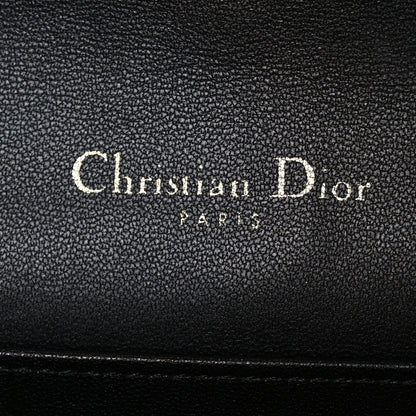 Christian Dior Lambskin Cannage Lady Dior Pouch Black 7 of 12