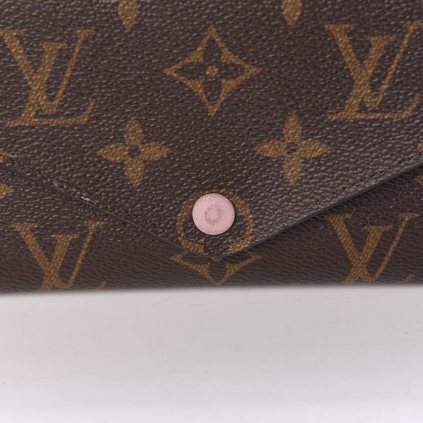Monogram Josephine Wallet Rose Ballerine