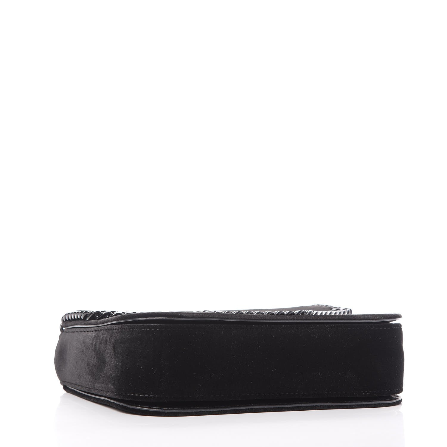 Stella McCartney Velvet Effect Medium Falabella Box Shoulder Bag Black 4 of 8