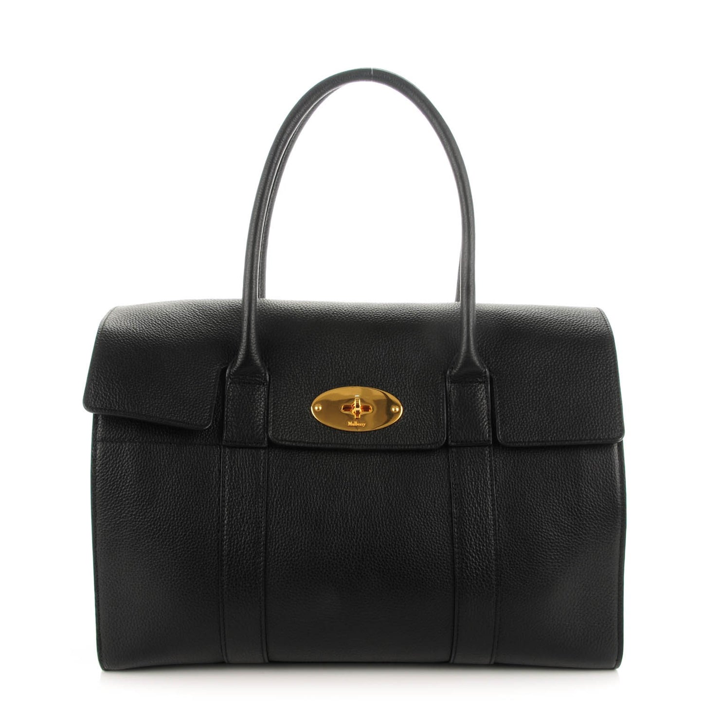 Natural Grain Calfskin New Bayswater Black