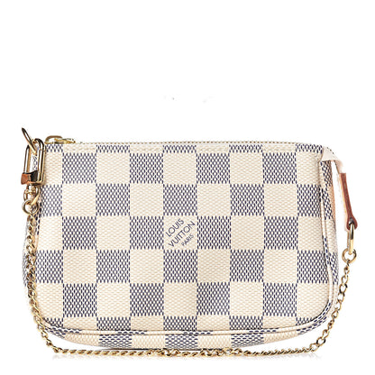 Louis Vuitton Damier Azur Mini Pochette Accessories 1 of 10