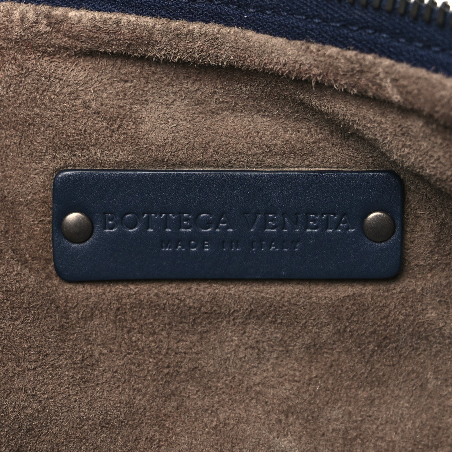 Bottega Veneta Calfskin Intrecciato Large Leggero Tote Blue 5 of 9