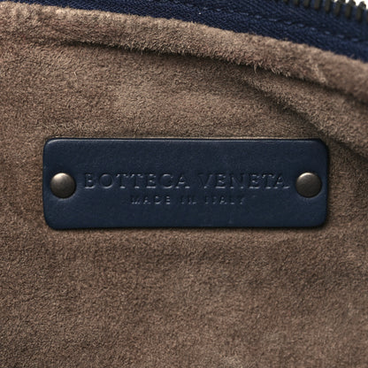 Bottega Veneta Calfskin Intrecciato Large Leggero Tote Blue 5 of 9