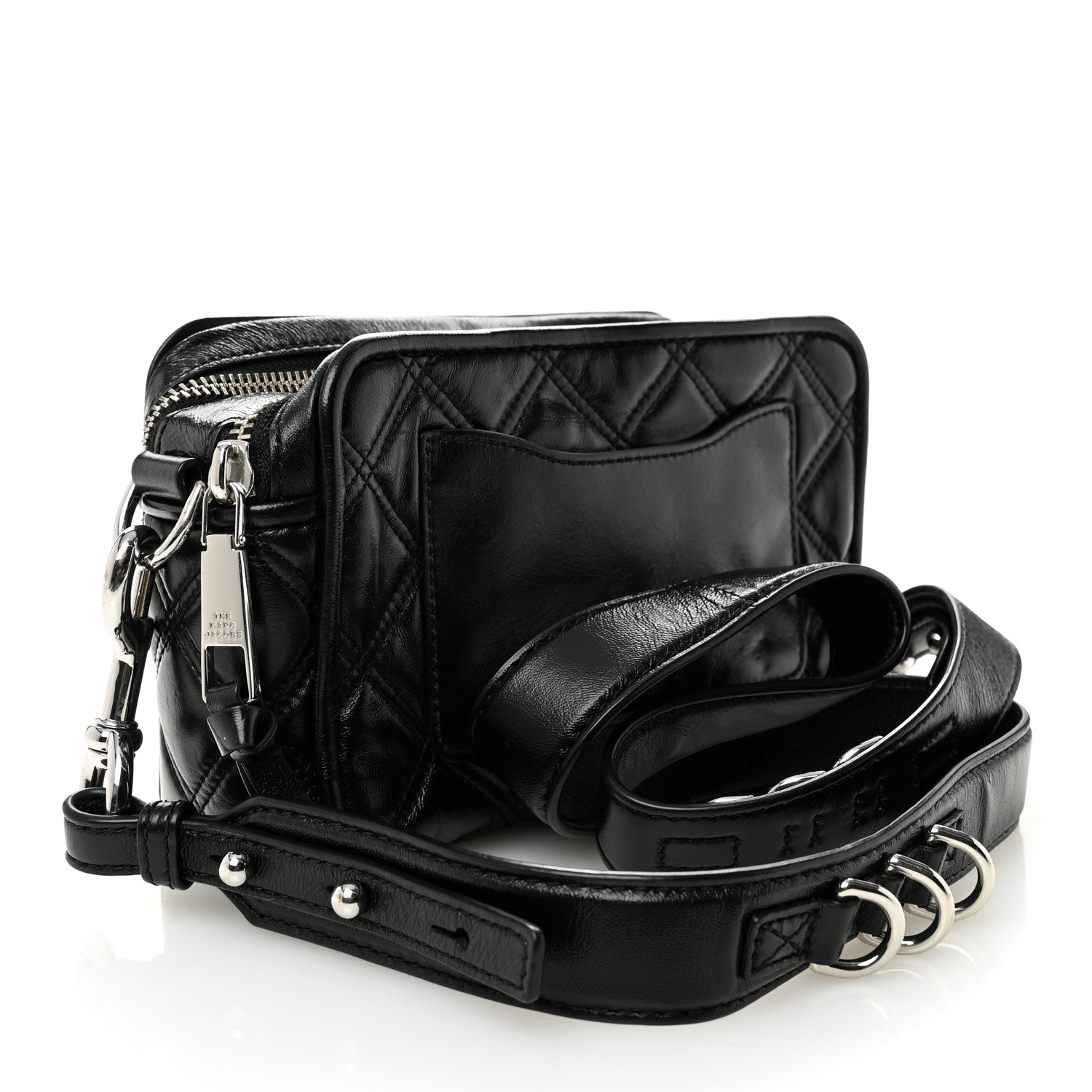バッグ MARC JACOBS THE SOFTSHOT THE 21 Marc Jacobs Natural Grain Calfskin Quilted The Softshot 21 Bag