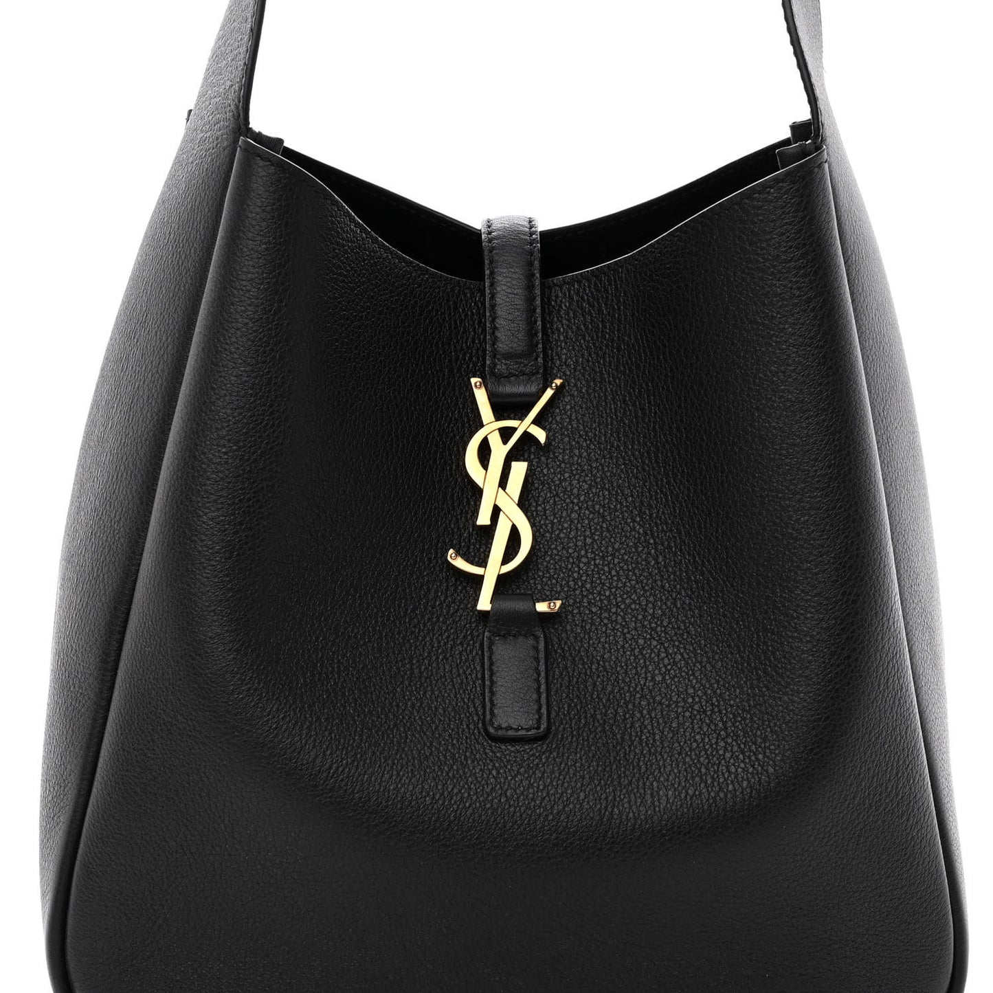 Smooth Calfskin Small Le 5 A 7 Soft Hobo Black
