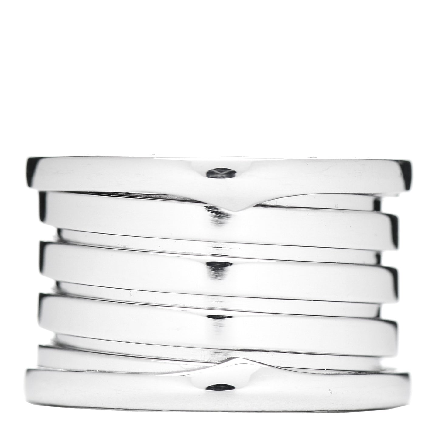 18K White Gold B.Zero1 Five-Band Ring 50 5.25