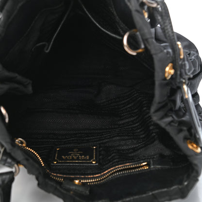 Prada Tessuto Nylon Gaufre Tote Black 4 of 4