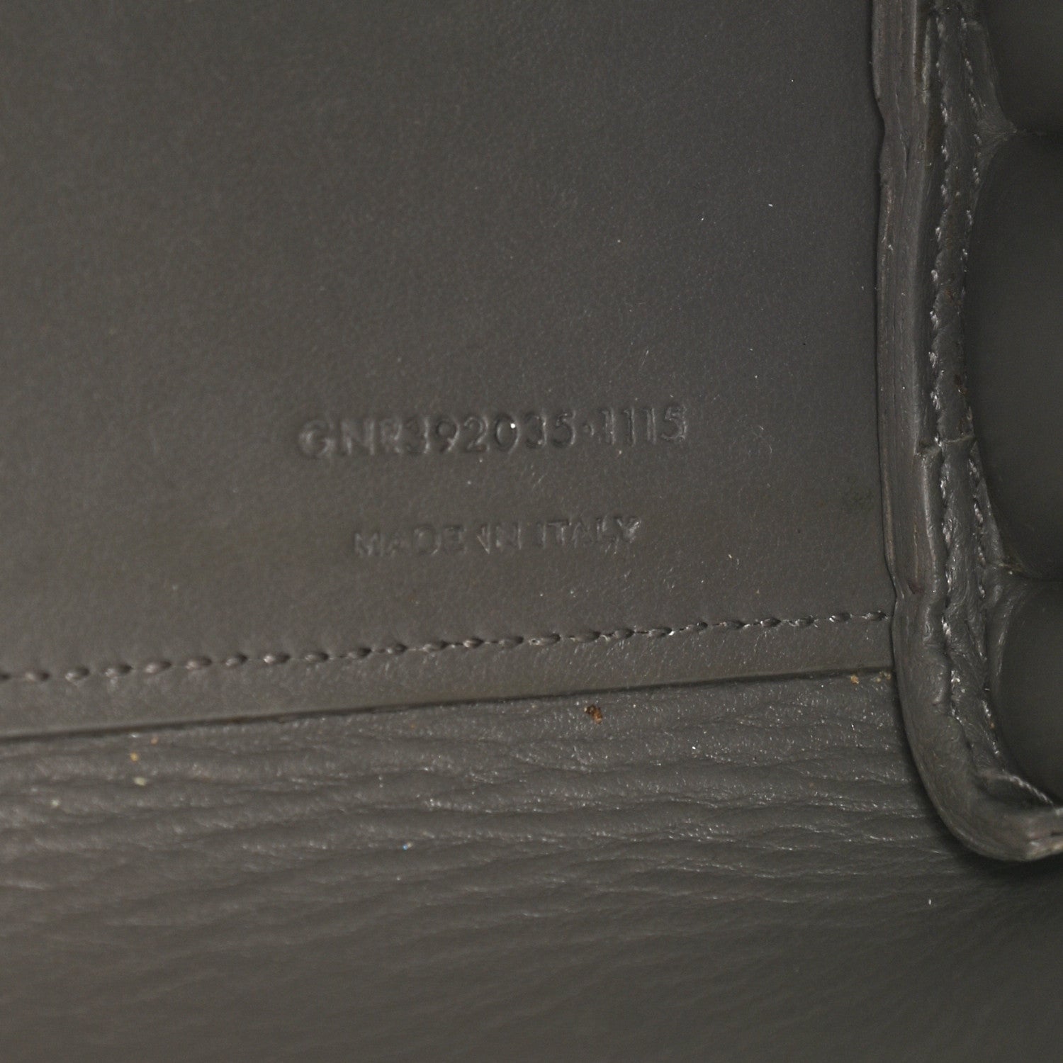 Saint Laurent Grained Calfskin Nano Sac De Jour Fog 7 of 11