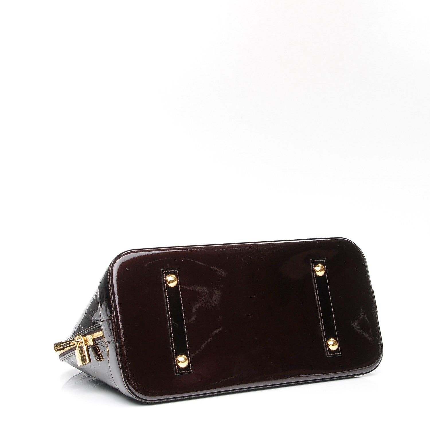 Louis Vuitton Vernis Alma MM Amarante 4 of 7