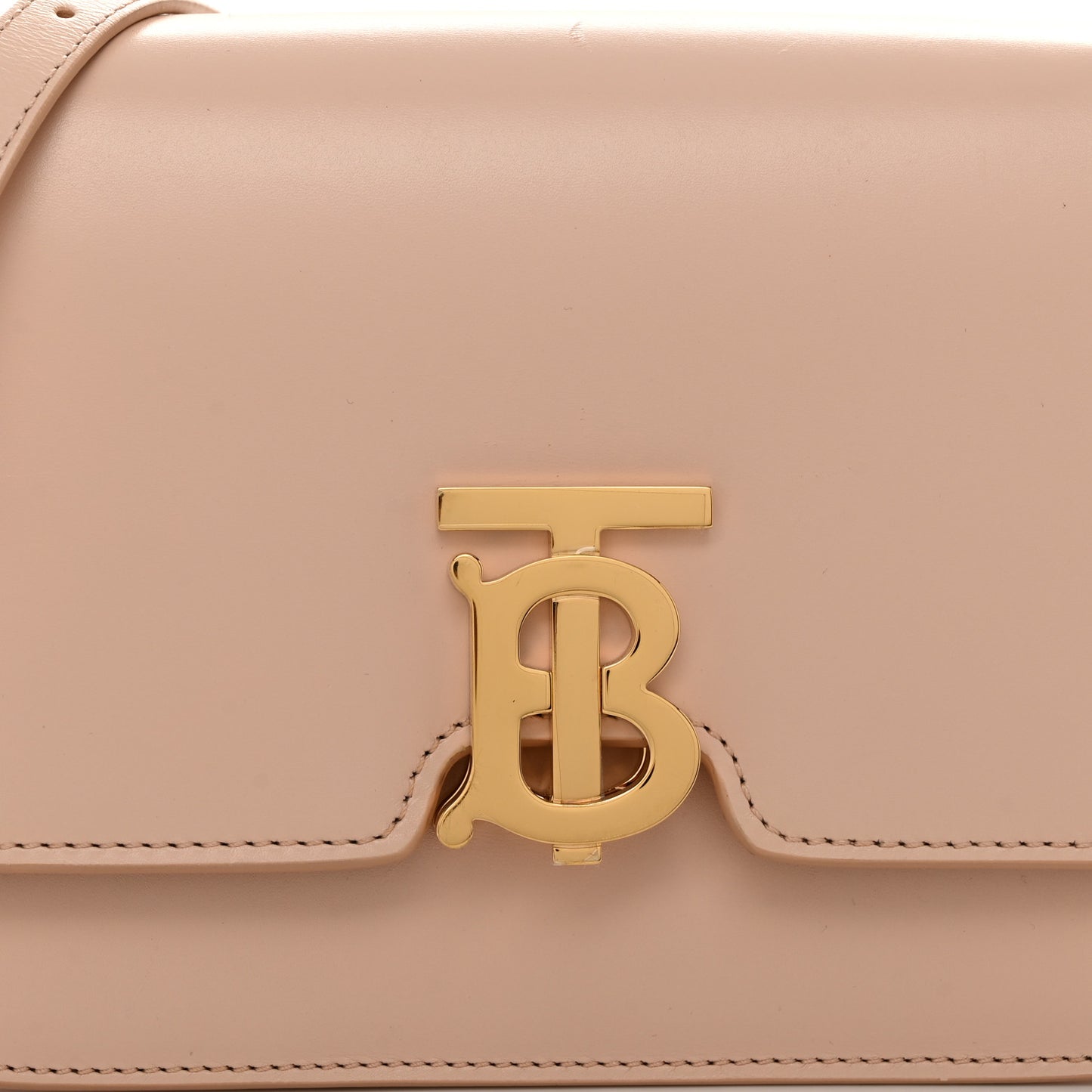 Calfskin Small TB Bag Rose Beige