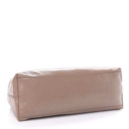 Gucci Patent Medium Soho Chain Shoulder Bag Dark Cipria 4 of 12