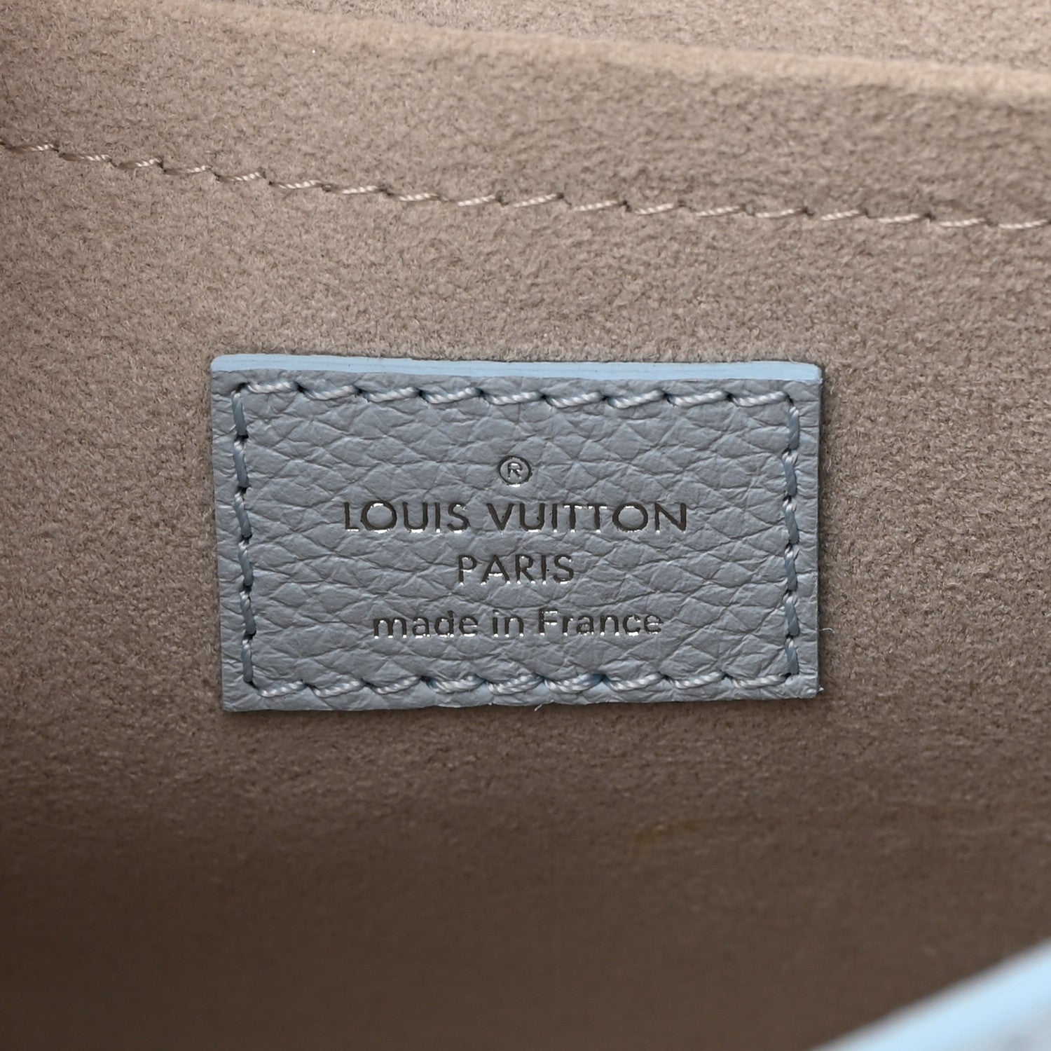 Louis Vuitton Soft Calfskin Mylockme Chain Bag BB Olympe Blue 6 of 14