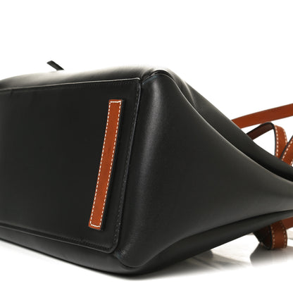 Loewe Boxcalf Lazo Tote Black Tan 10 of 10