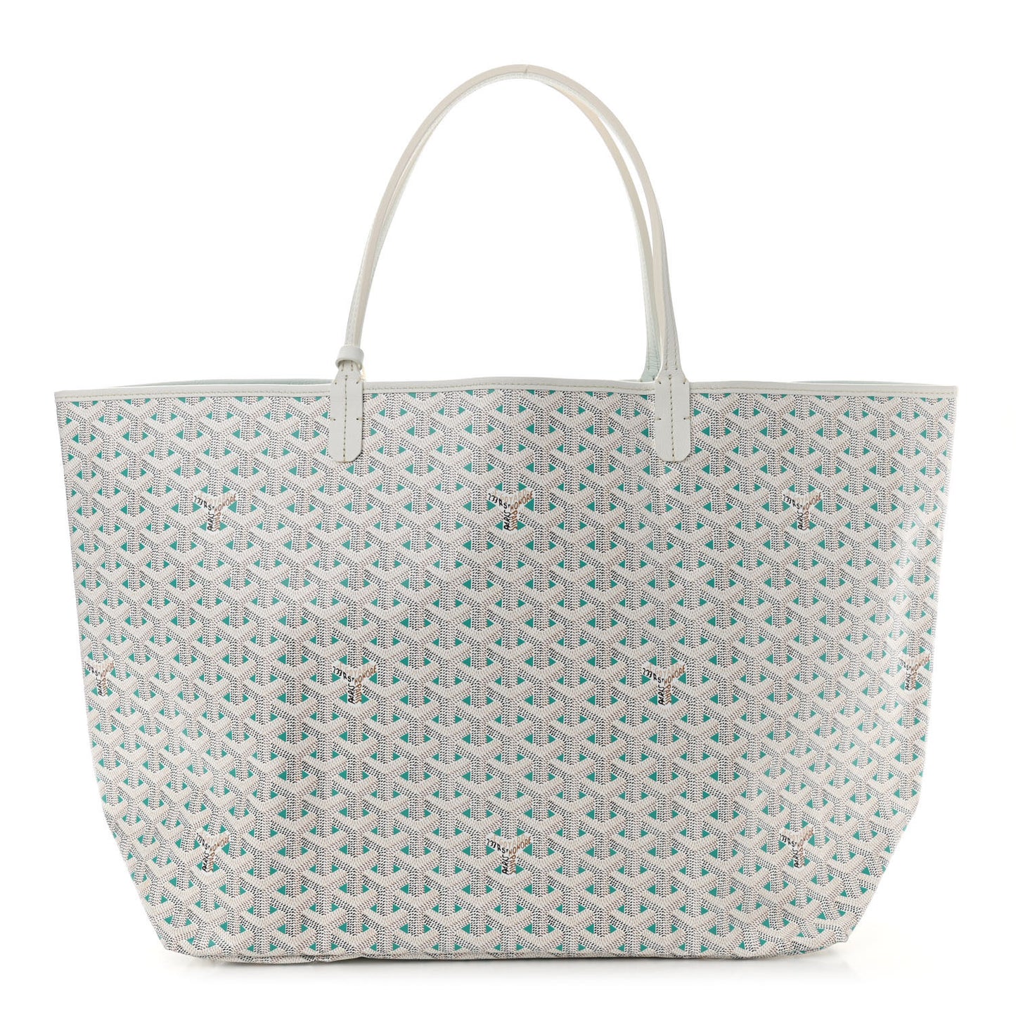 Goyardine Saint Louis Claire Voie GM White Opaline