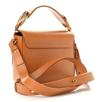 Chloe Shiny Calfskin Suede Mini C Bag Brown 3 of 9