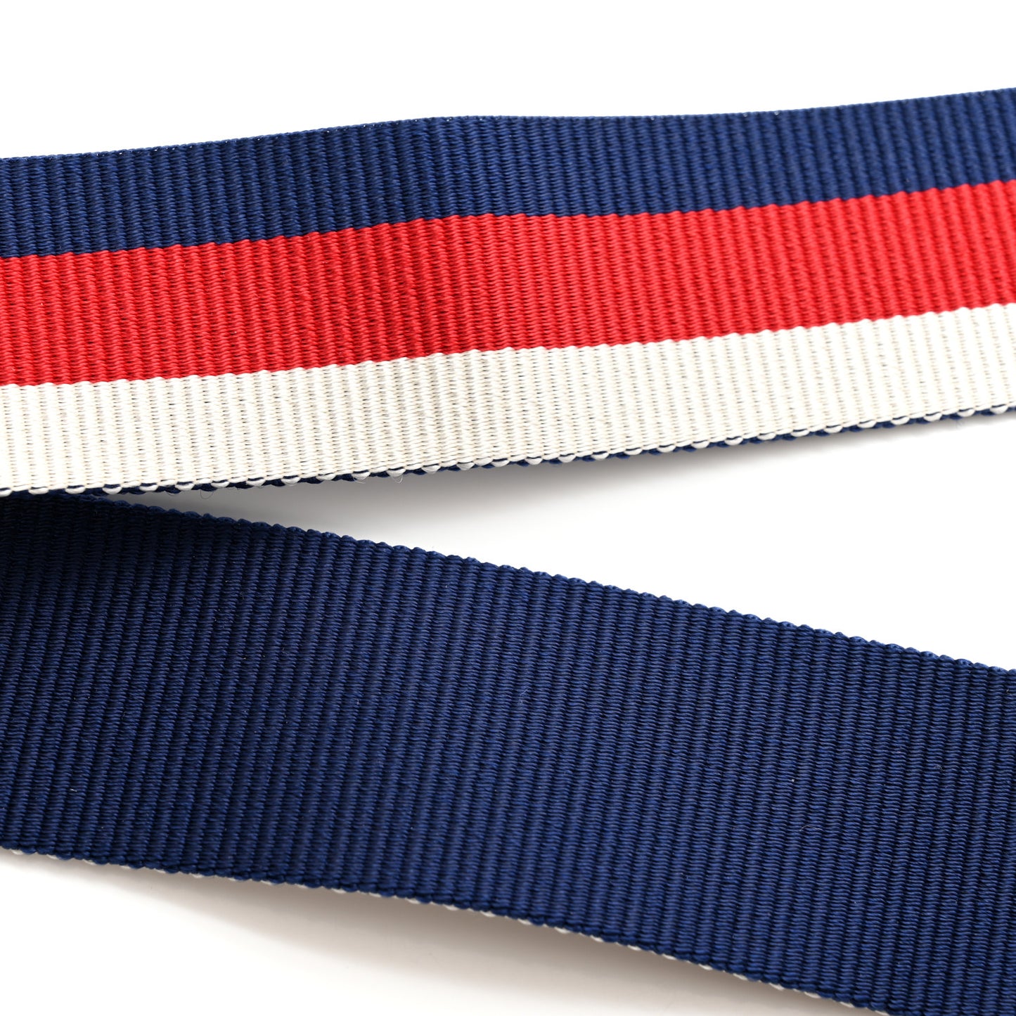 Canvas Web Shoulder Strap Navy Red White Black
