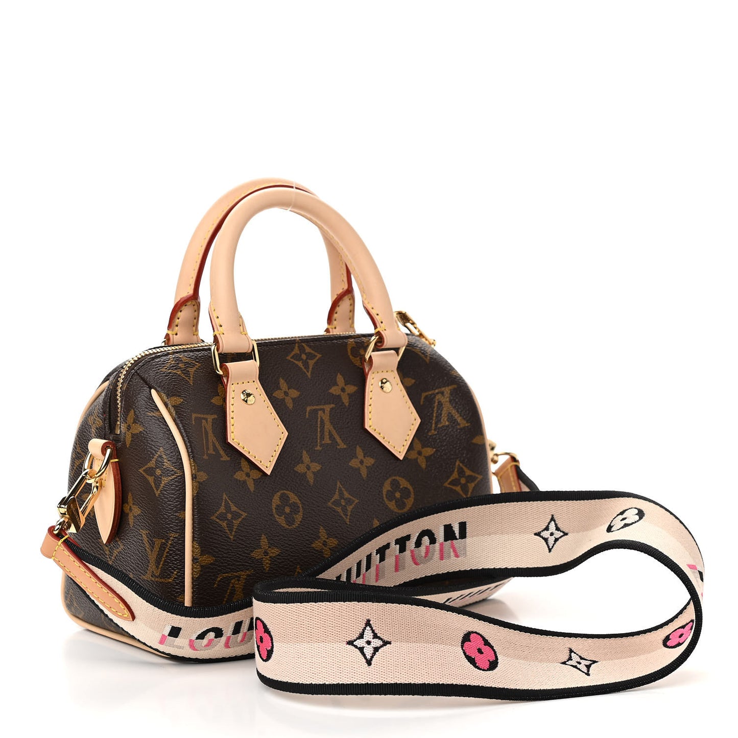 Monogram Speedy Bandouliere 20 Black
