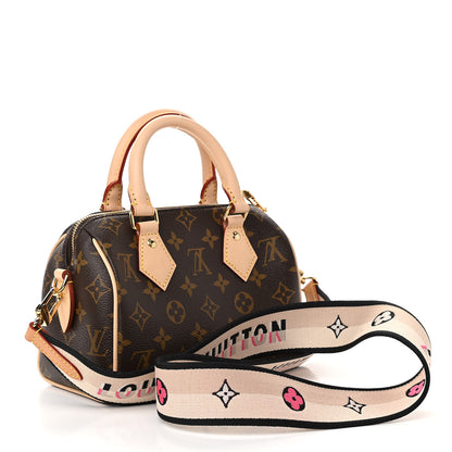 Louis Vuitton Monogram Speedy Bandouliere 20 Black 3 of 10