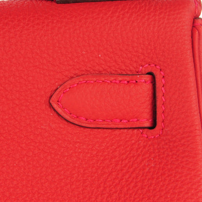 Hermes Togo Kelly Retourne 28 Geranium 16 of 23
