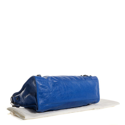 Balenciaga Agneau Classic Hardware City Bleu Lazuli 4 of 13