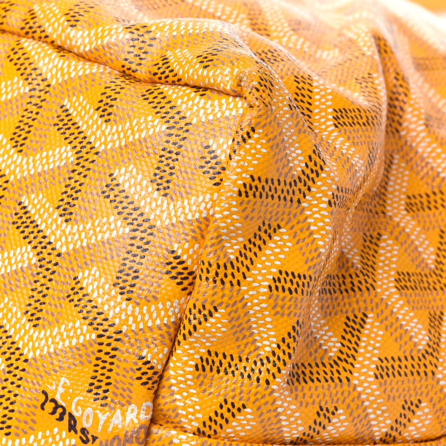Goyardine Saint Louis PM Yellow