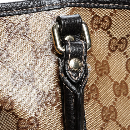 Gucci Crystal Monogram Large Joy Tote Beige Ebony Testa di Moro 9 of 10