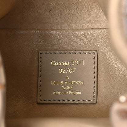 Louis Vuitton Canvas Crystal Embellished Altair Clutch 6 of 9